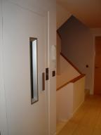 этажные двери лифта - шахтные двери - подбираются по дизайну интерьера. Могуть быть глухими и со стеклянной vision-панелью